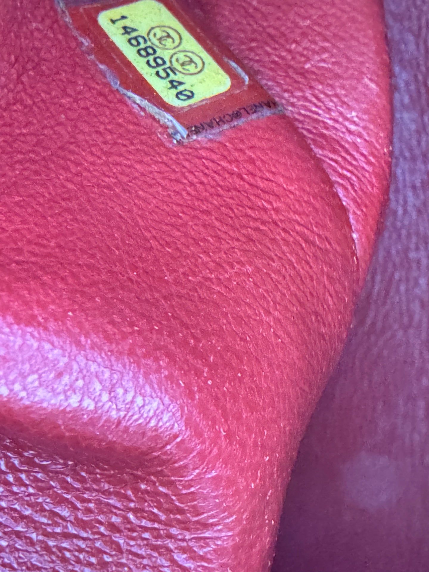 Chanel - 2.55 - Aged Calfskin Leather - Red - (Small)