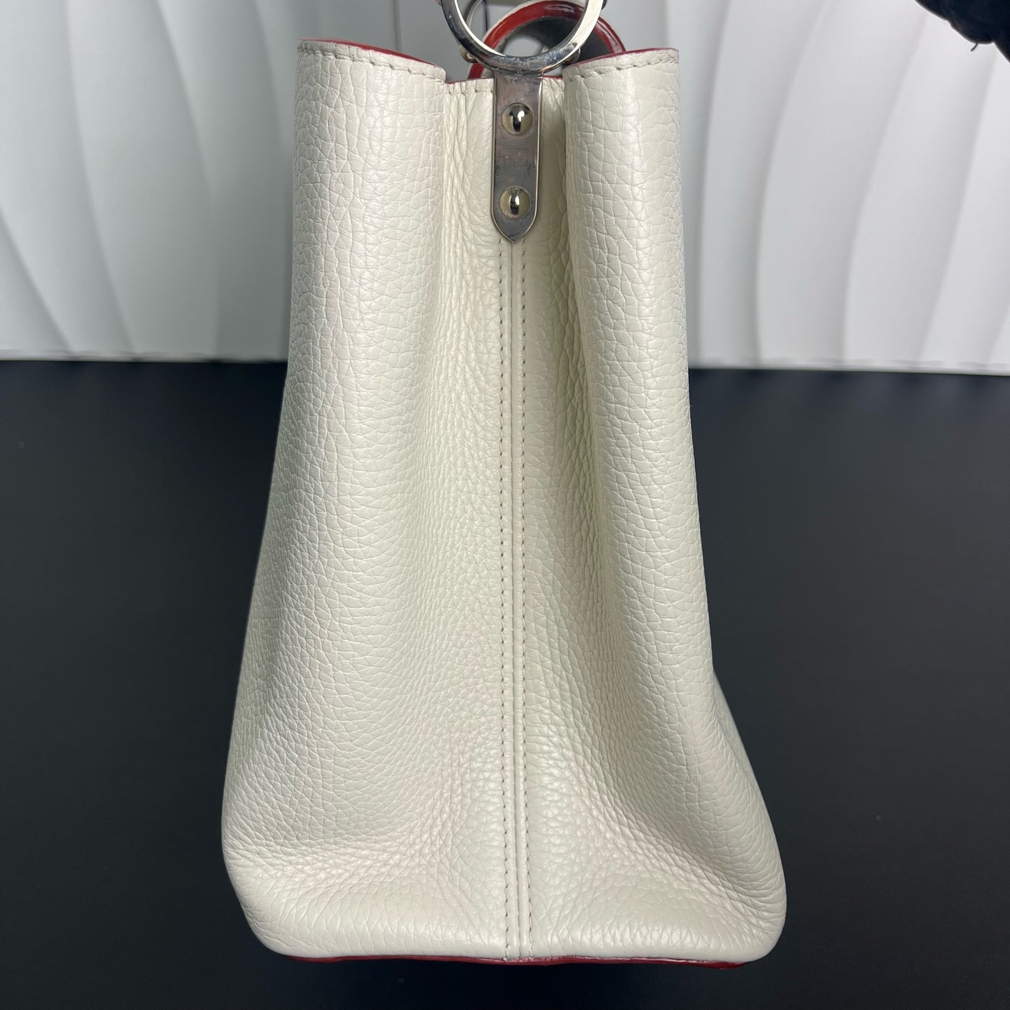 Louis Vuitton - Capucines Large - Leather - White - (Large)
