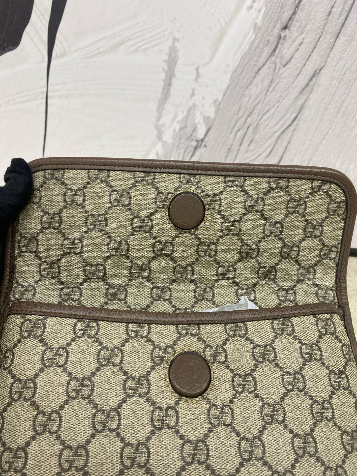 Gucci - GG Supreme Neo Vintage Tiger Head Belt Bag - GG Supreme coated canvas with leather trim - Beige - (Medium)