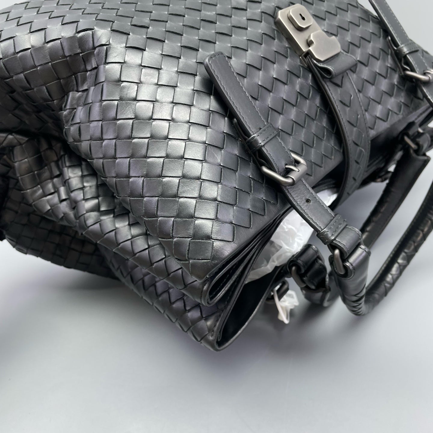 Bottega Veneta - Roma Tote - Leather - Black - (large)