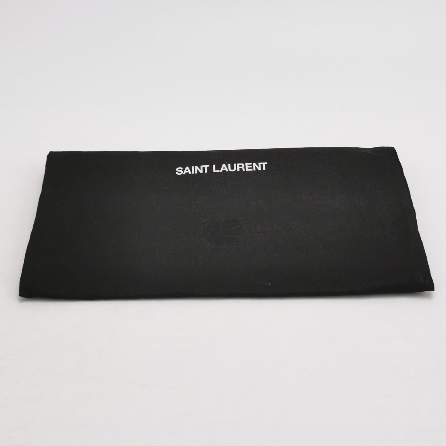 Saint Laurent - Envelope Chain Wallet - Caviar leather - Black - (small)