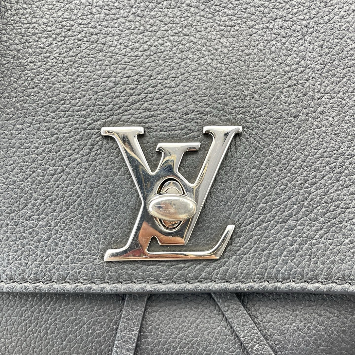 Louis Vuitton - Lockme Backpack - Leather - Black - (Medium)