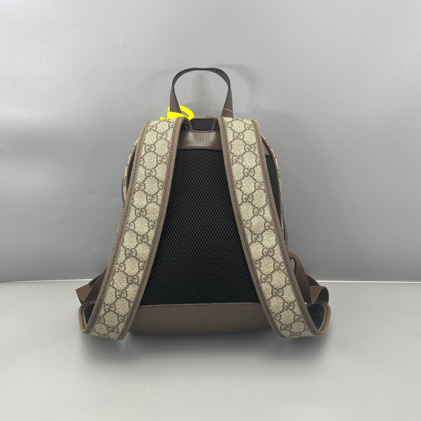 Gucci - Ophidia Mini Backpack - GG Supreme canvas with leather trim - Ebony (Brown) - (Small)