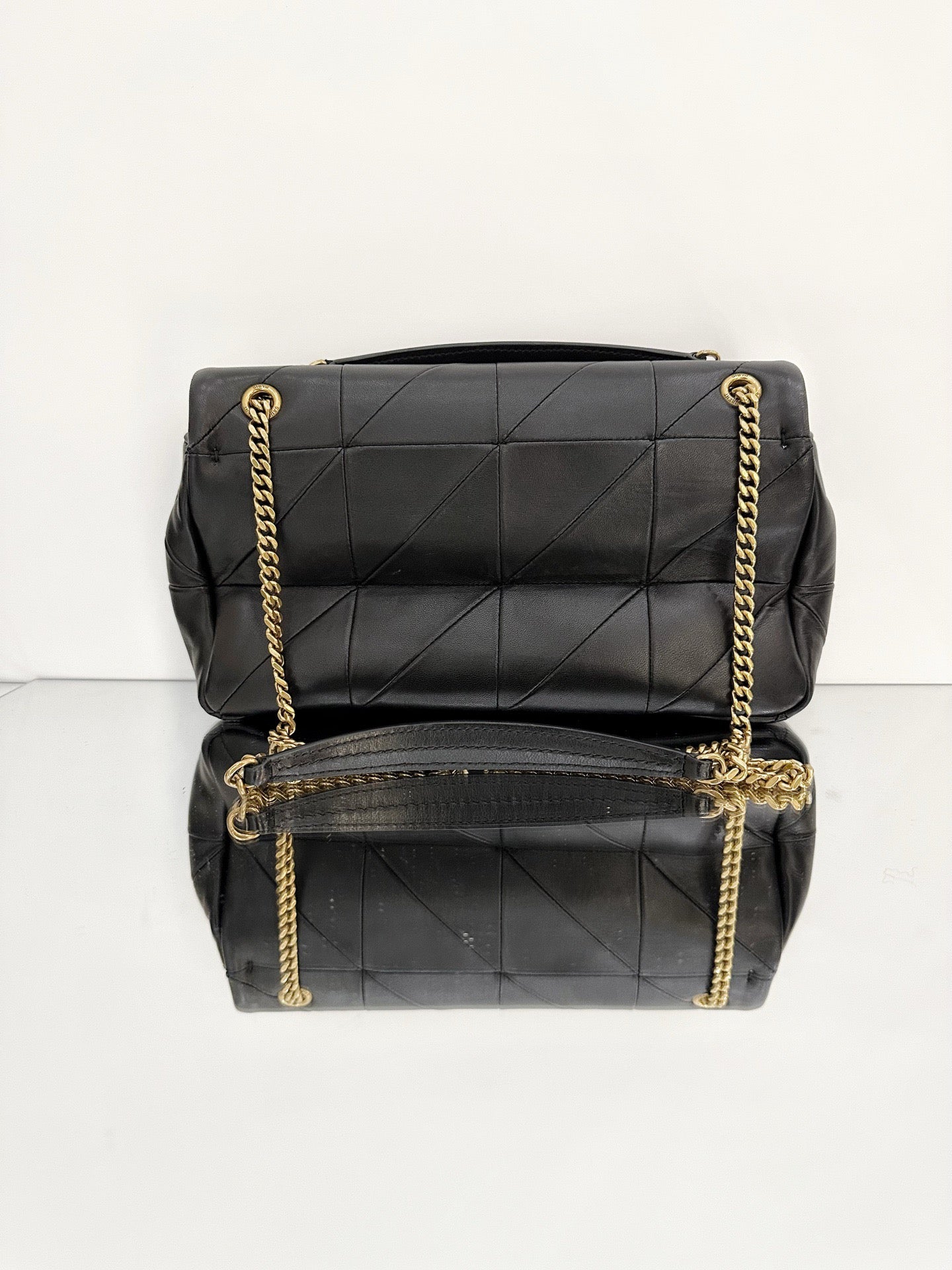 Saint Laurent - Jamie Medium - Leather - Black - (medium)