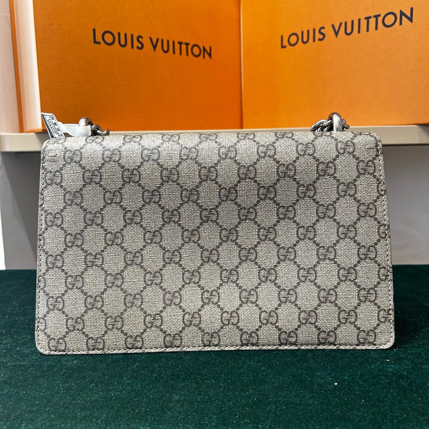 Gucci - Dionysus Shoulder Bag - Canvas - Beige - (medium)