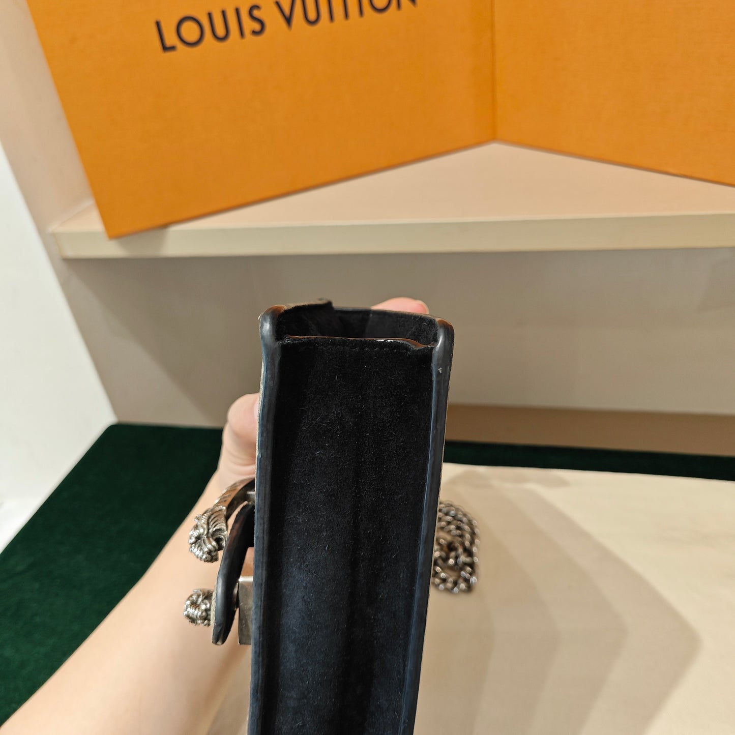 Gucci - Dionysus Super Mini Bag - GG Supreme coated canvas and suede leather - Beige/Ebony with Black trim and interior - (mini)