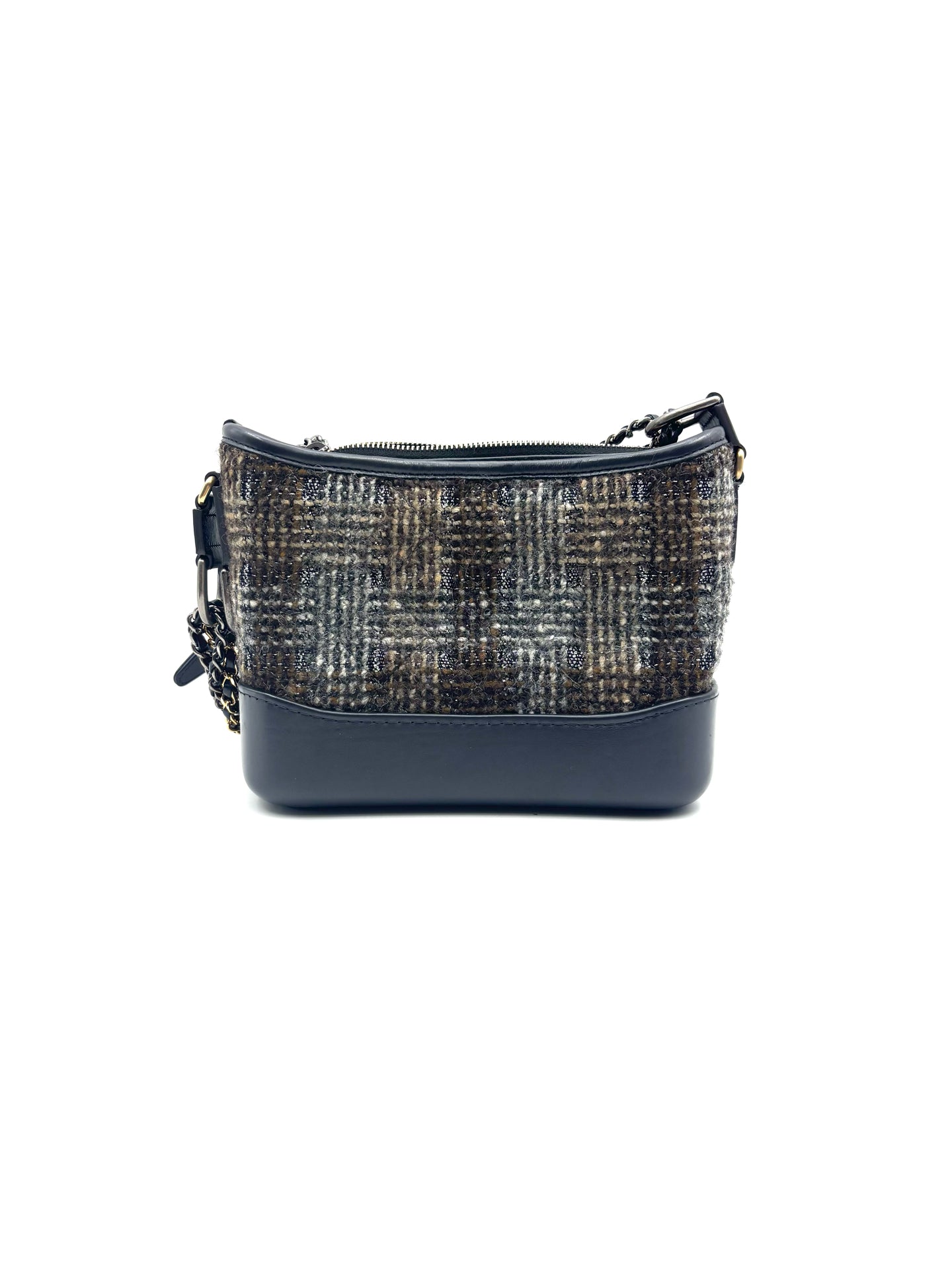 Chanel - Gabrielle Hobo Bag - Tweed and Leather - Multicolour - (Small)