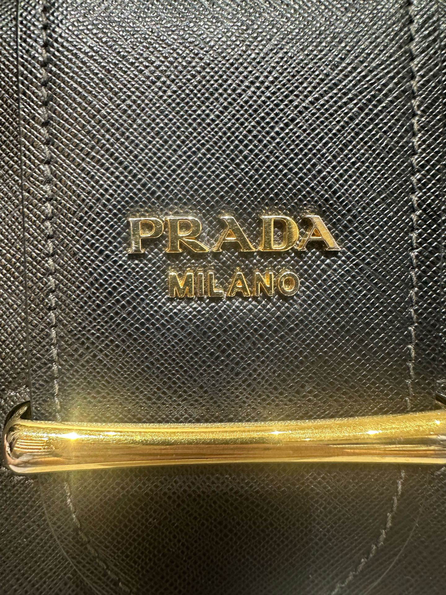 Prada - Sidonie - Saffiano leather - Black - (mini)
