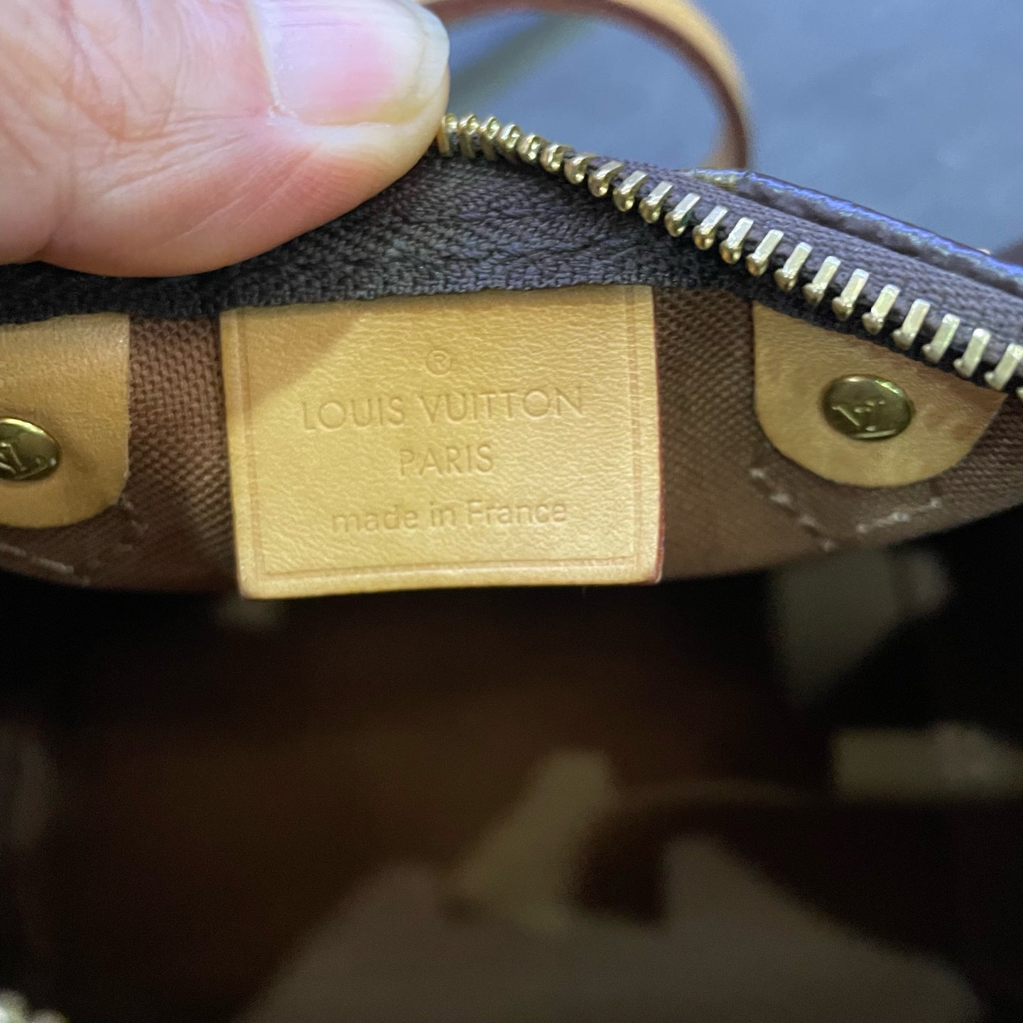 Louis Vuitton - Speedy Nano - Monogram coated canvas with Vachetta leather trim - Brown - (mini)