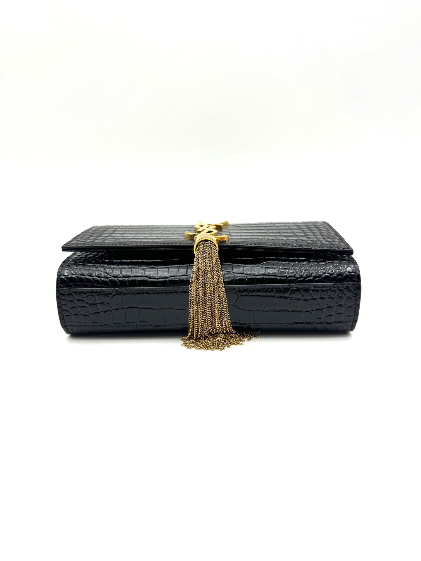 Saint Laurent - Kate Bag with Tassel - Leather - Black - (mini)