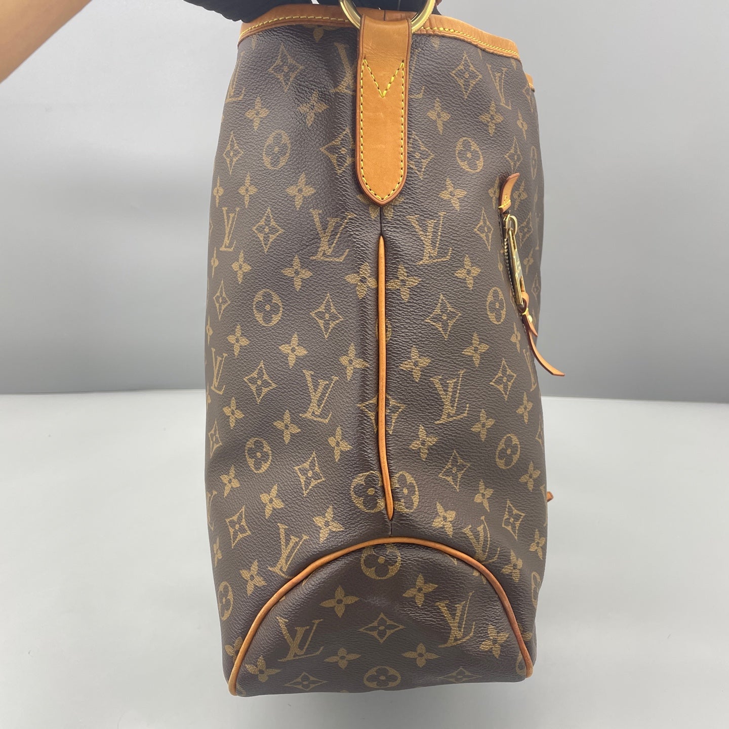 Louis Vuitton - Monogram Double Zipper Hobo Bag - Monogram coated canvas with vachetta leather trim - Brown - (large)