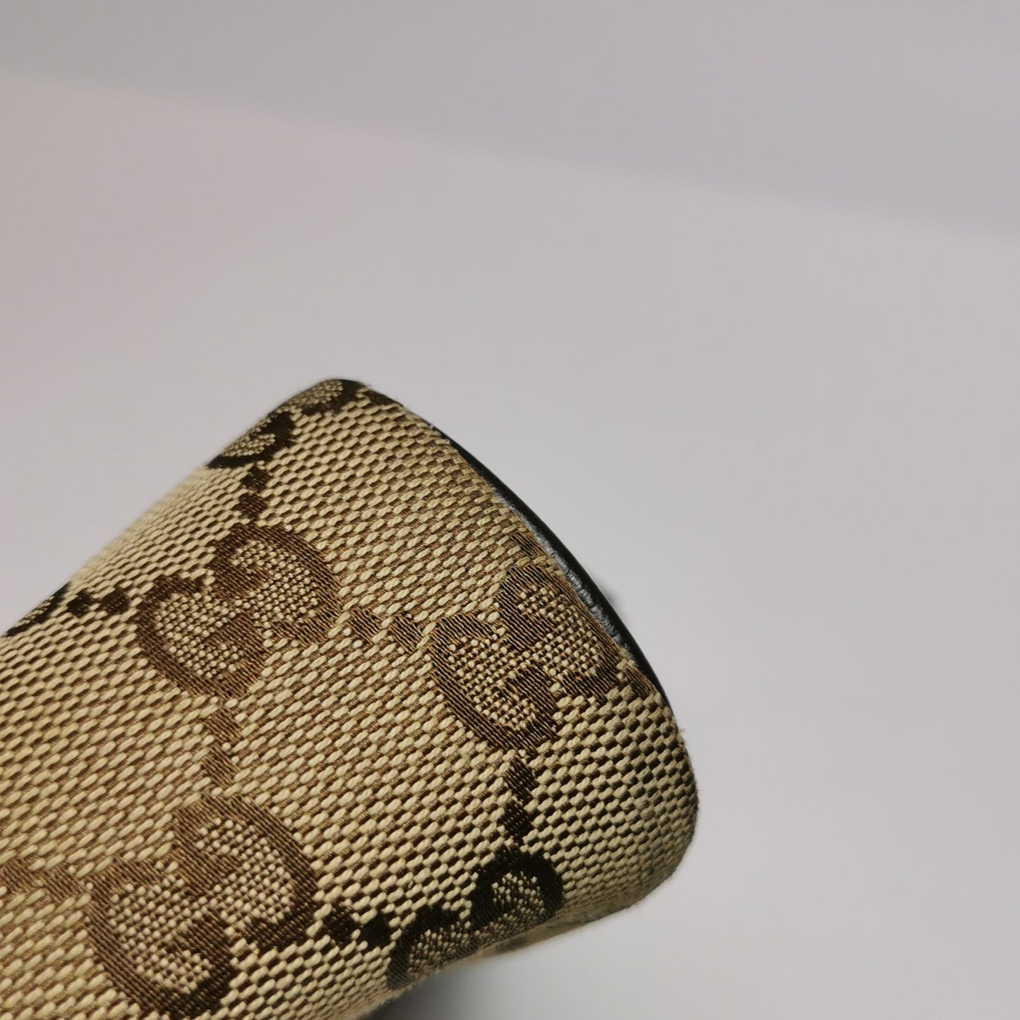 Gucci - Monogram Canvas Baguette Shoulder Bag - Canvas and Leather - Brown - (small)