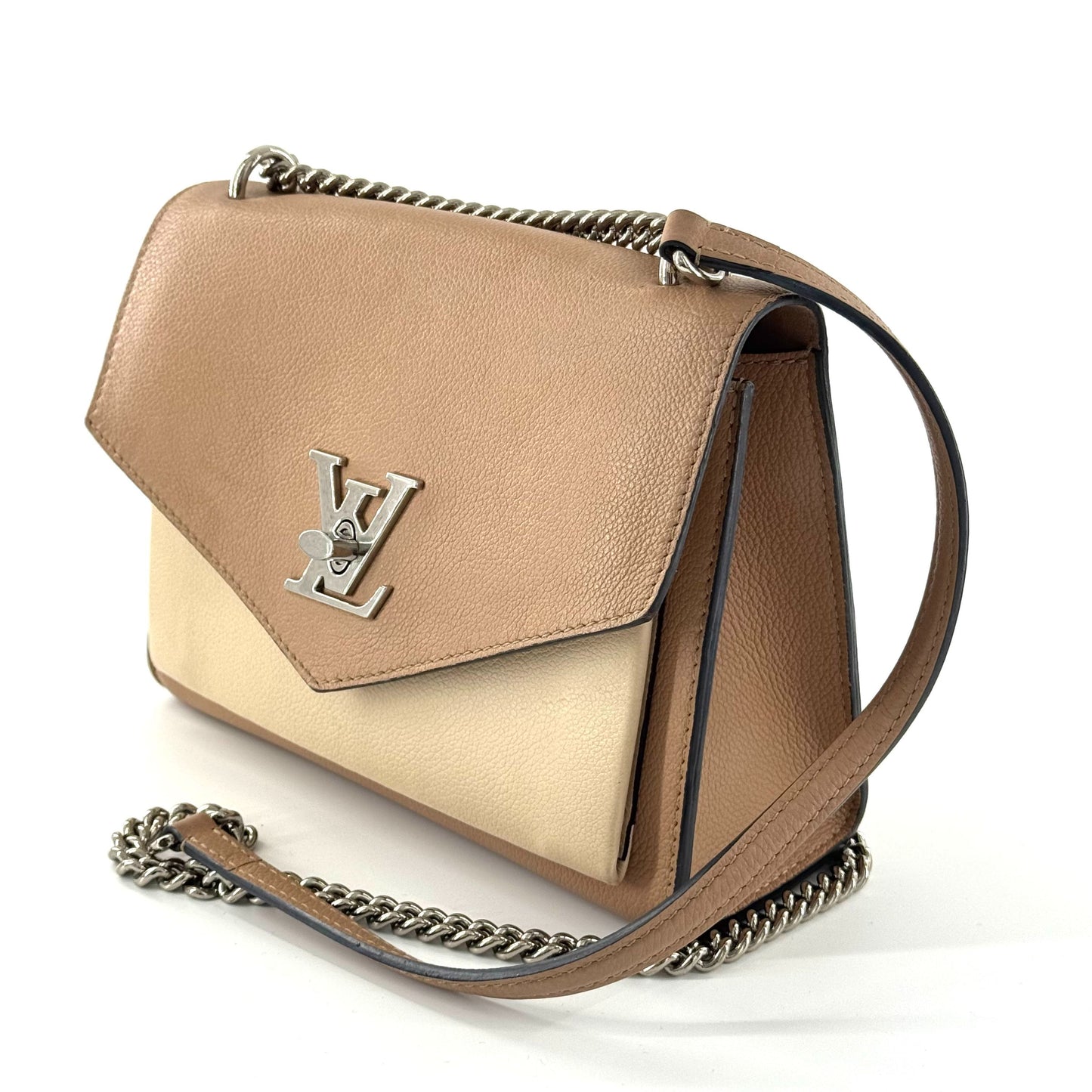 Louis Vuitton - Lockme Chain Bag - Leather - Beige - (Small)