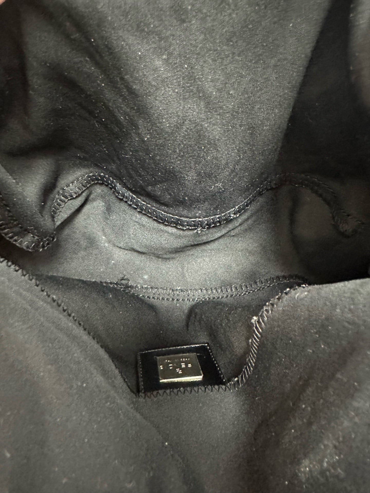 Fendi - Baguette - Cloth - Black - (Small)