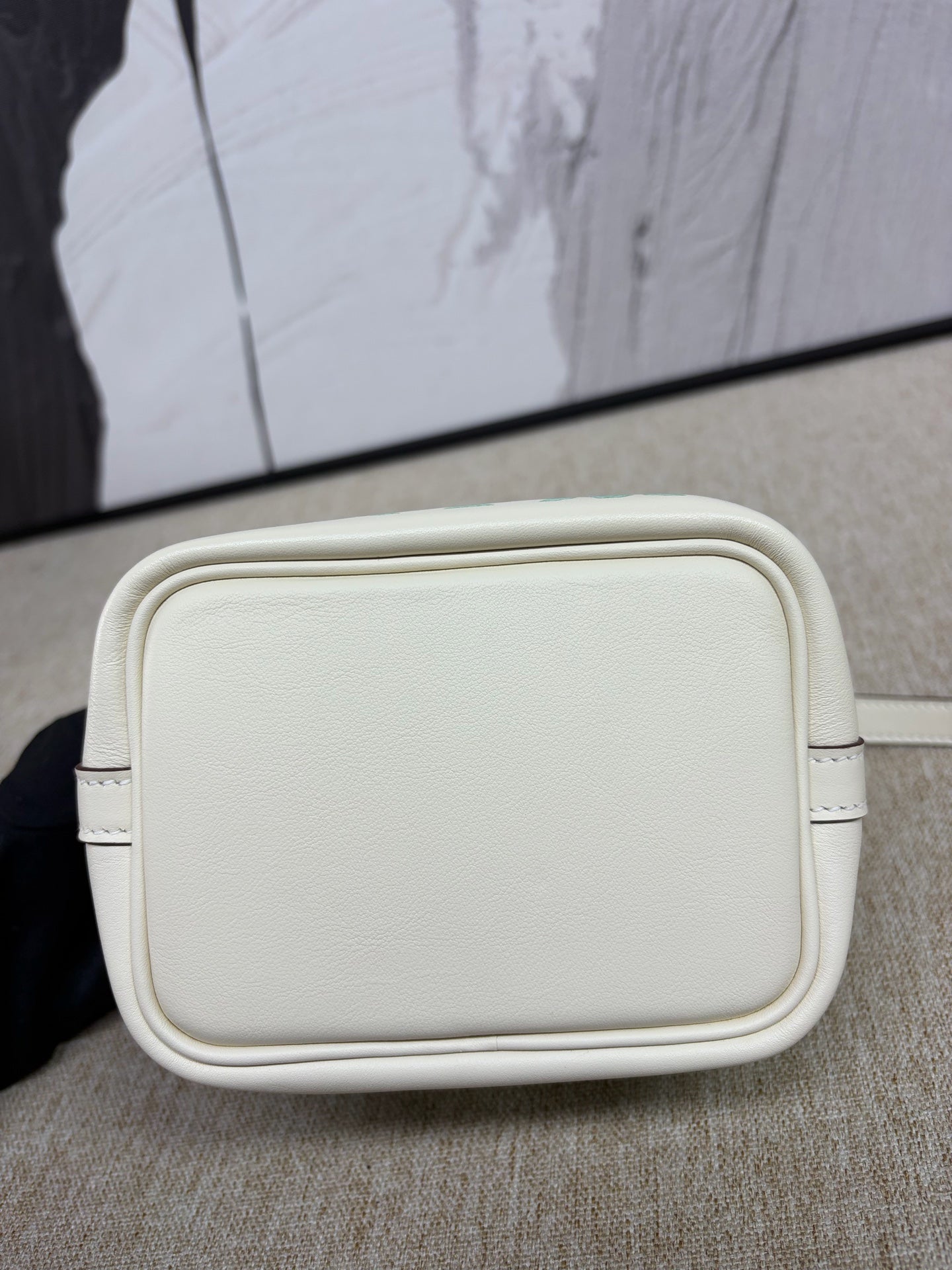 Hermès - Picotin Lock 14 Micro with Floral Pattern - Swift leather - White - (mini)