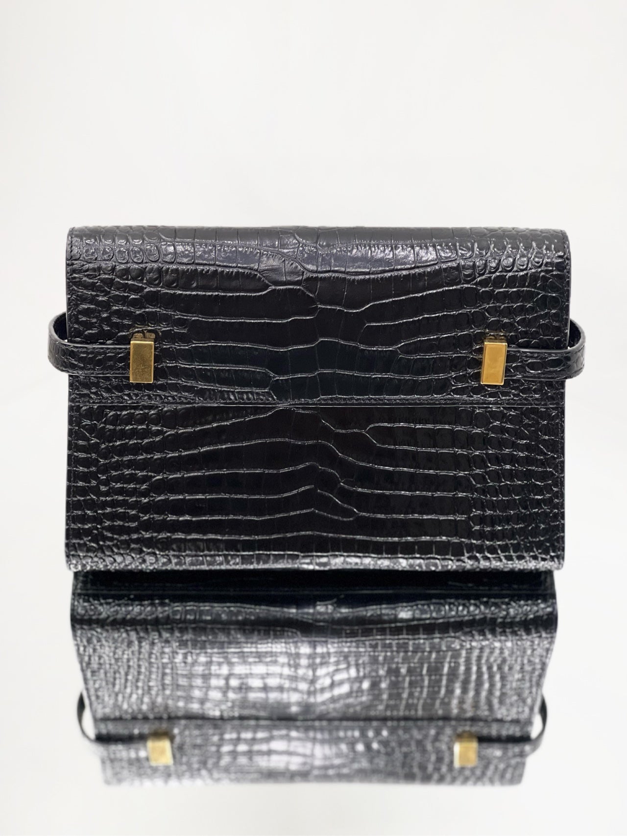Saint Laurent - Manhattan - Leather - Black - (small)