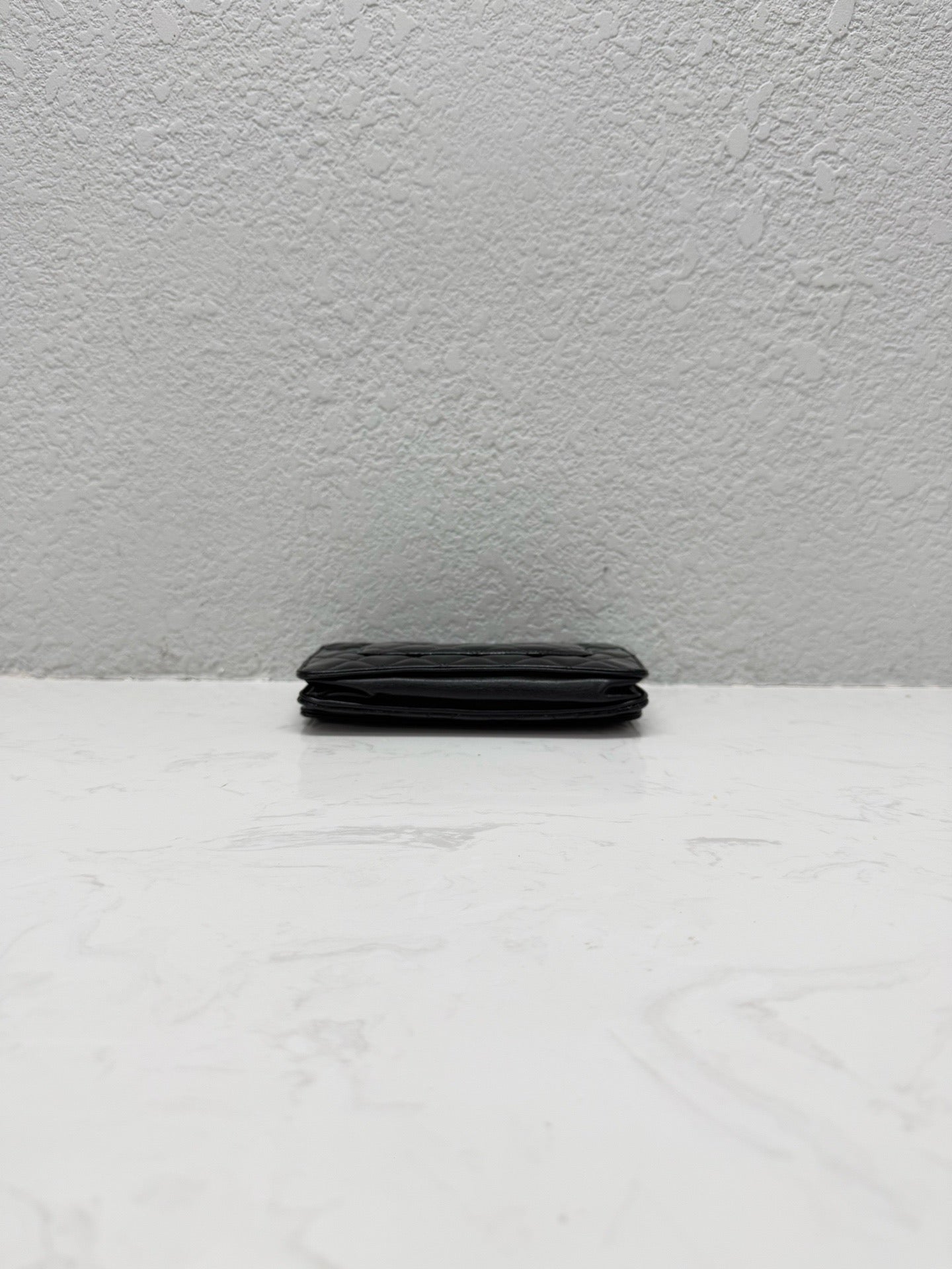 Chanel - Wallet On Chain (WOC) - Patent leather - Black - (mini)