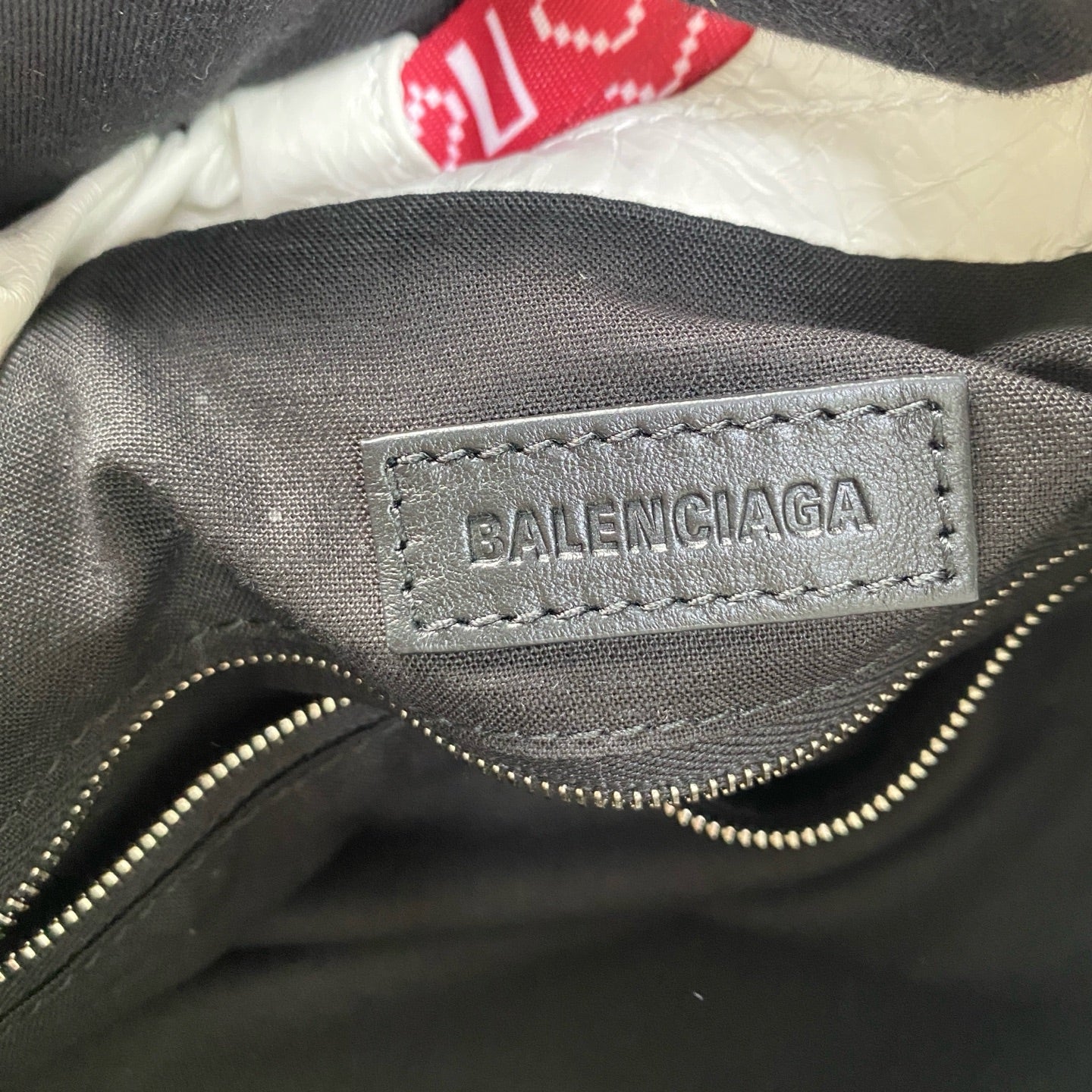 Balenciaga - Crush Bag Small - Leather - White - (Small)