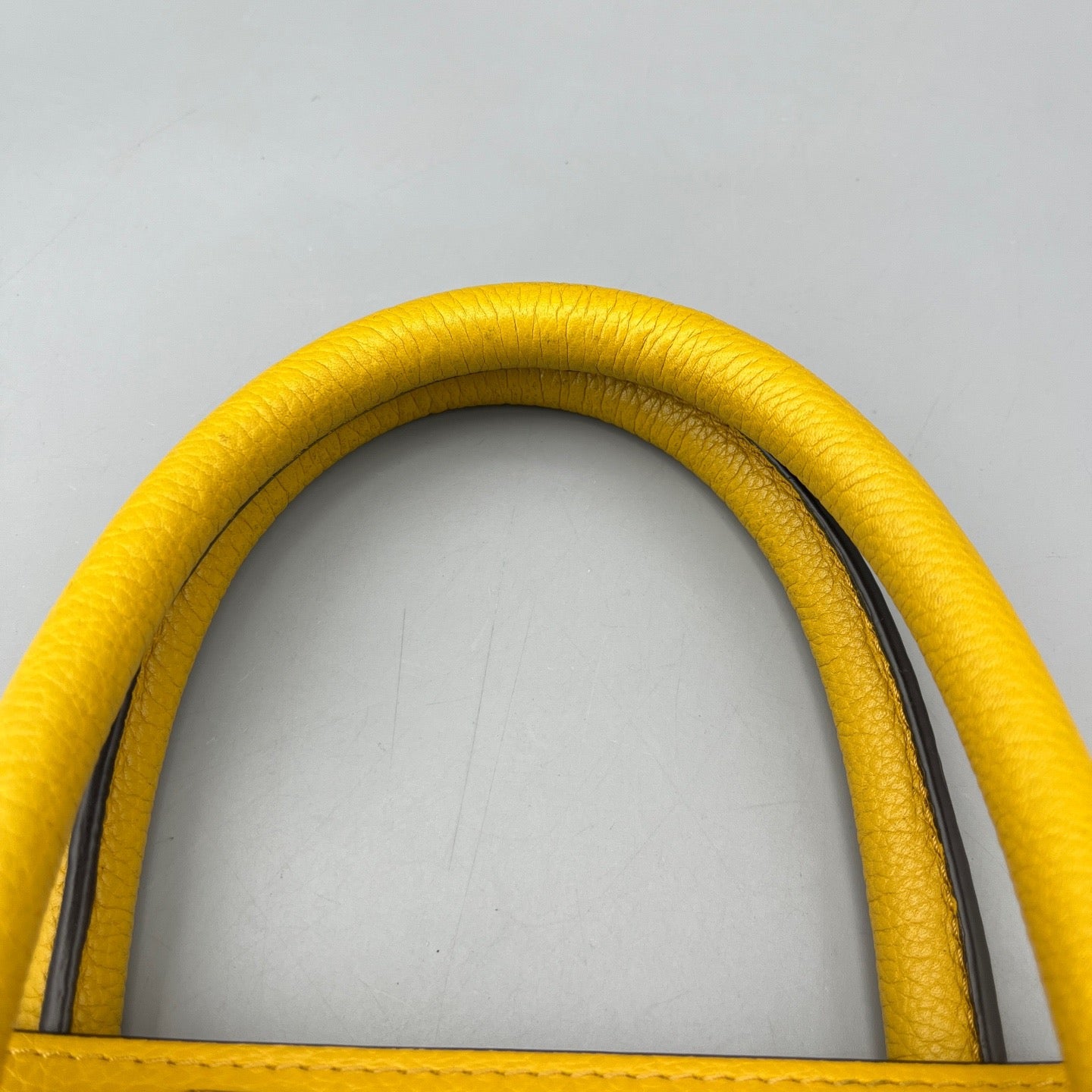 Celine - Luggage Mini - Grained calfskin leather - Yellow - (Mini)