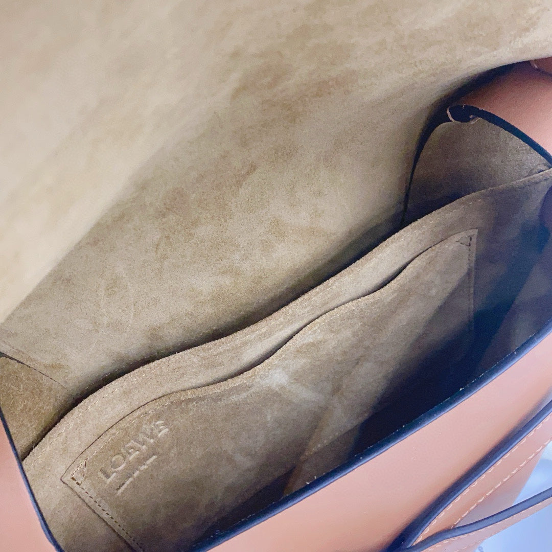 Loewe - Gate Small Dual Bag - Leather - Brown - (Mini)