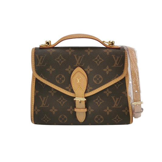 Louis Vuitton - Ivy Vintage Messenger - Monogram coated canvas with natural cowhide leather trim - Brown - (small)