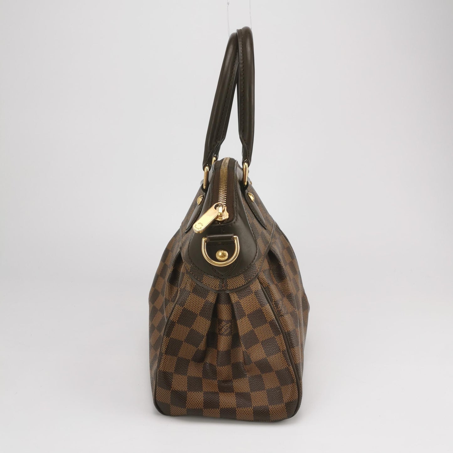 Louis Vuitton - Evora MM - Damier Ebene coated canvas with leather trim - Brown - (medium)