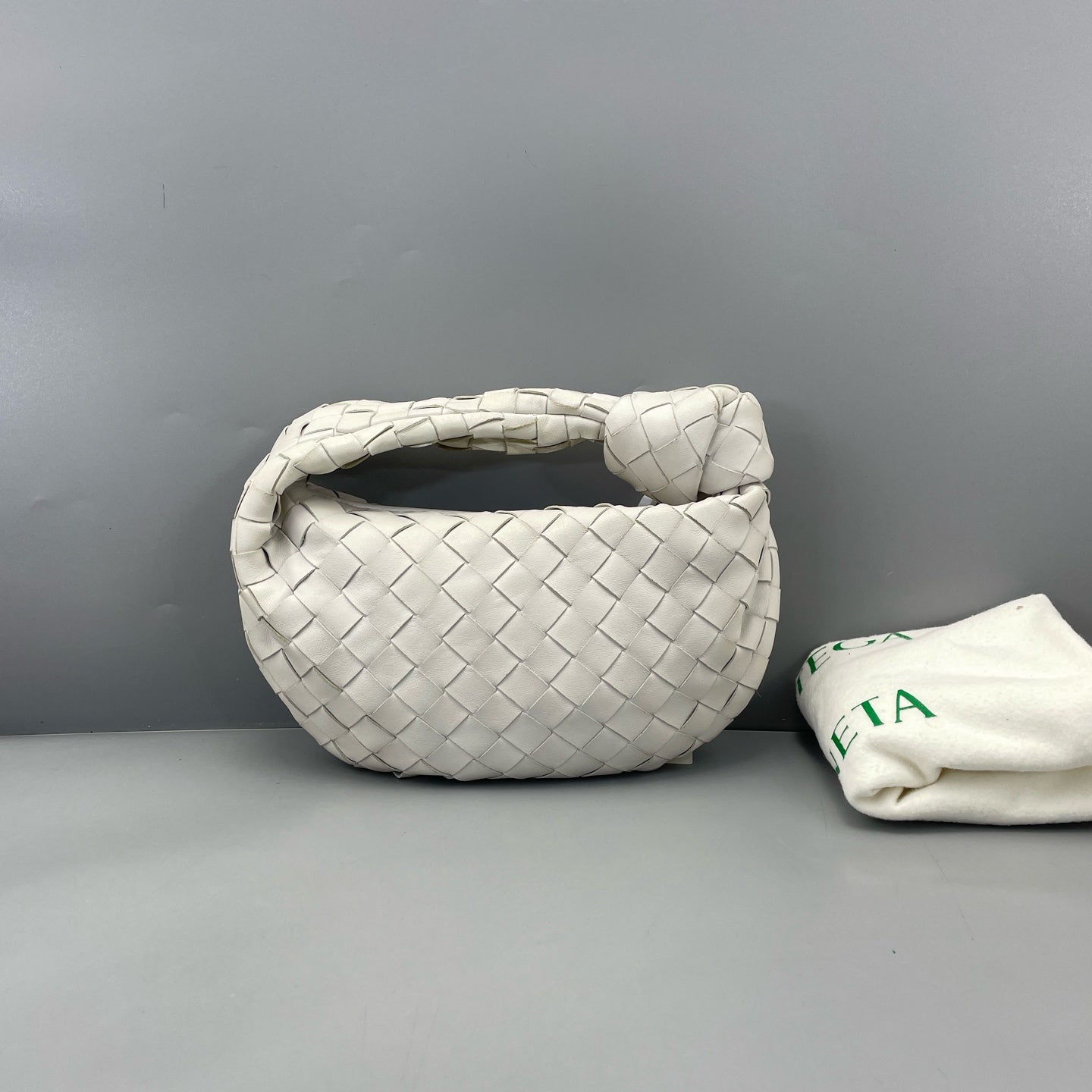Bottega Veneta - The Mini Jodie - Leather - White - (mini)