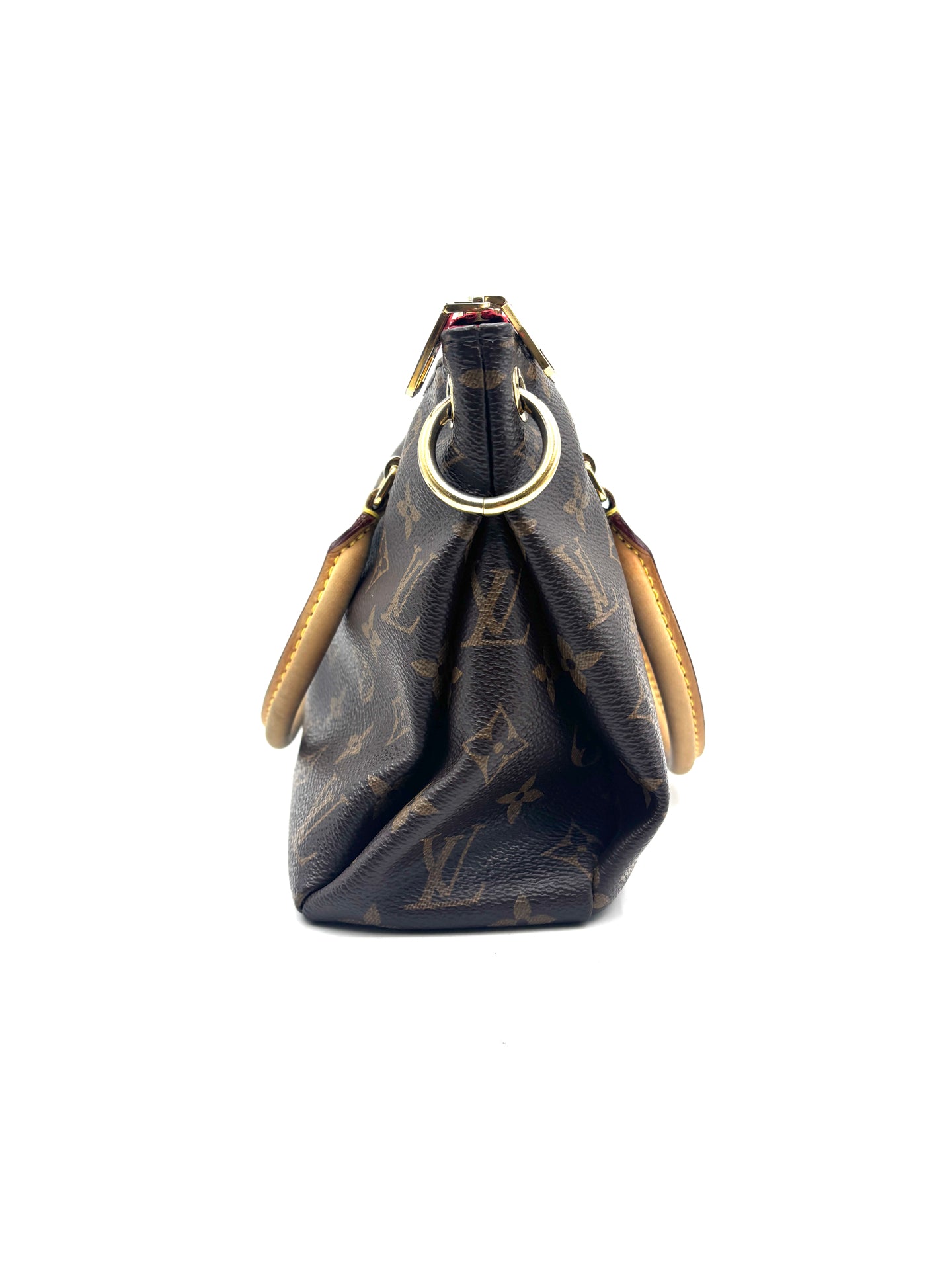 Louis Vuitton - Pallas BB - Monogram canvas with leather trim - Brown - (Small)