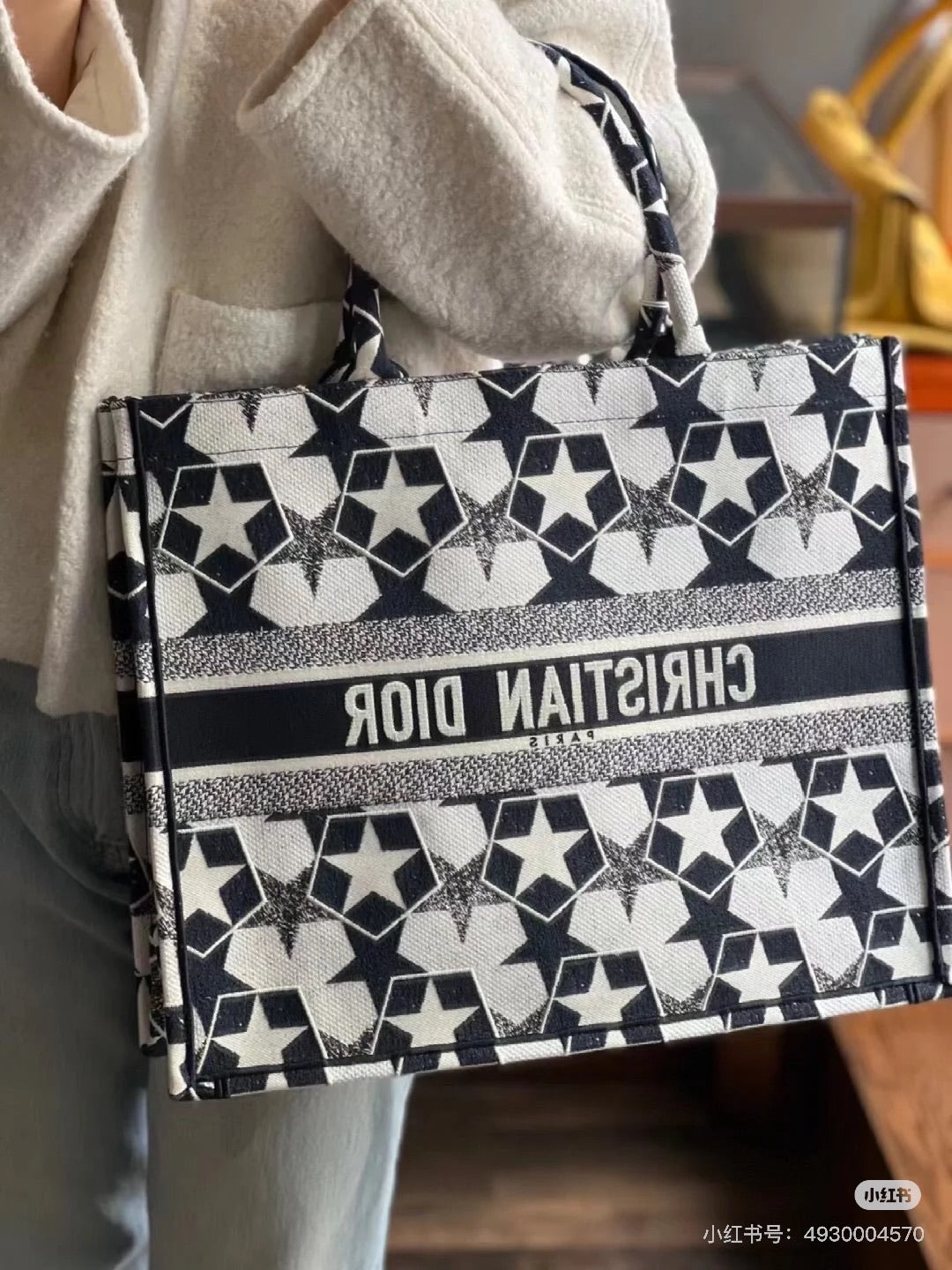 Dior - Star Tote - Cloth - Multicolour - (large)