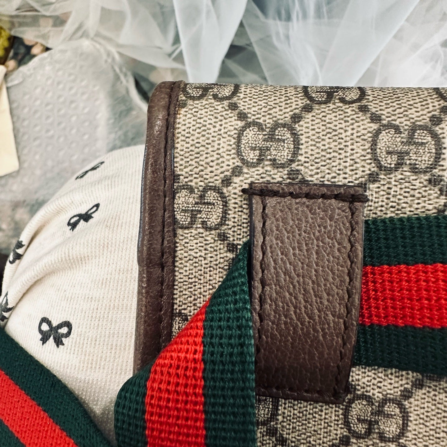 Gucci - Neo Vintage GG Supreme Belt Bag with Tiger Head - Coated canvas with leather trim - Beige - (medium)