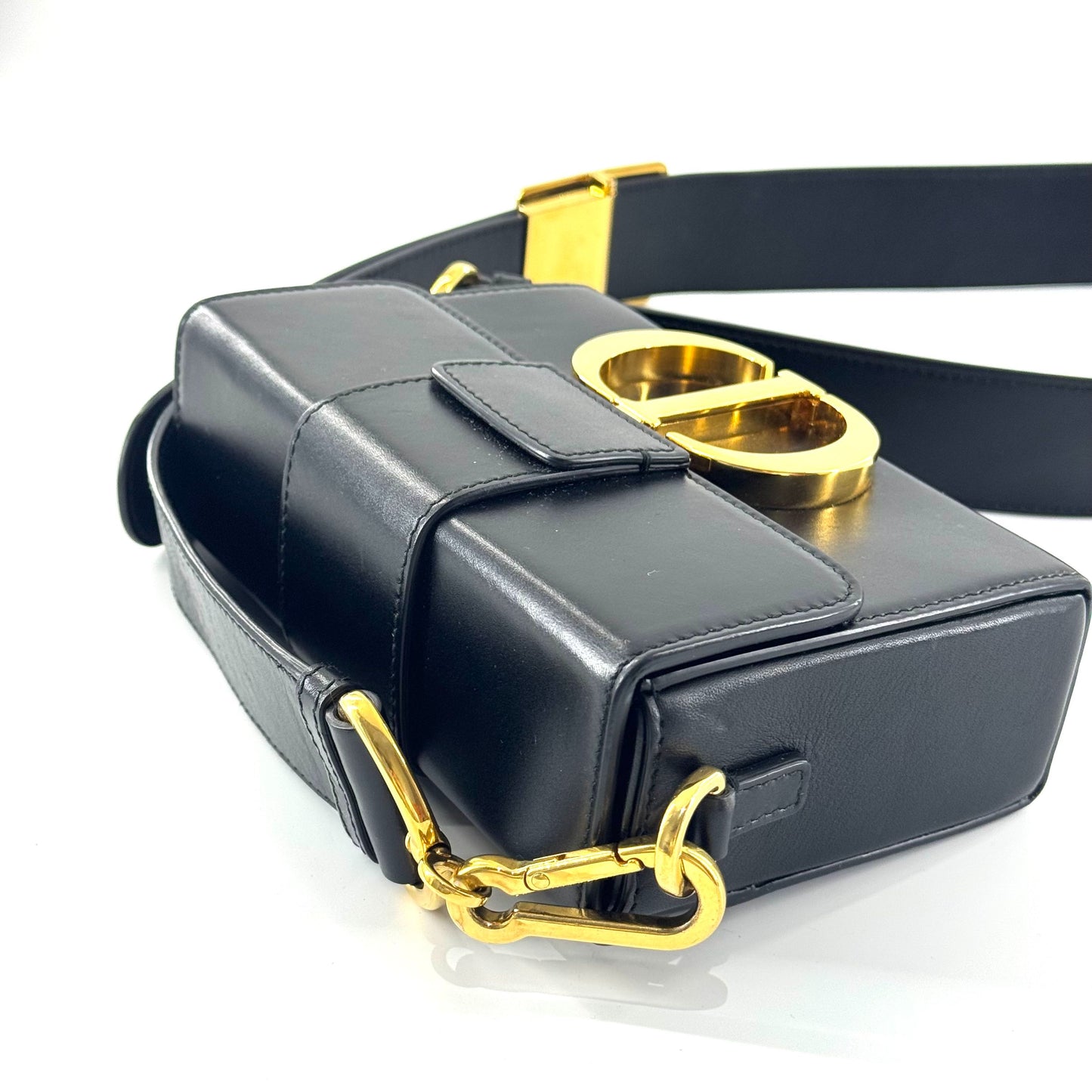 Dior - Montaigne Box Bag - Leather - Black - (mini)