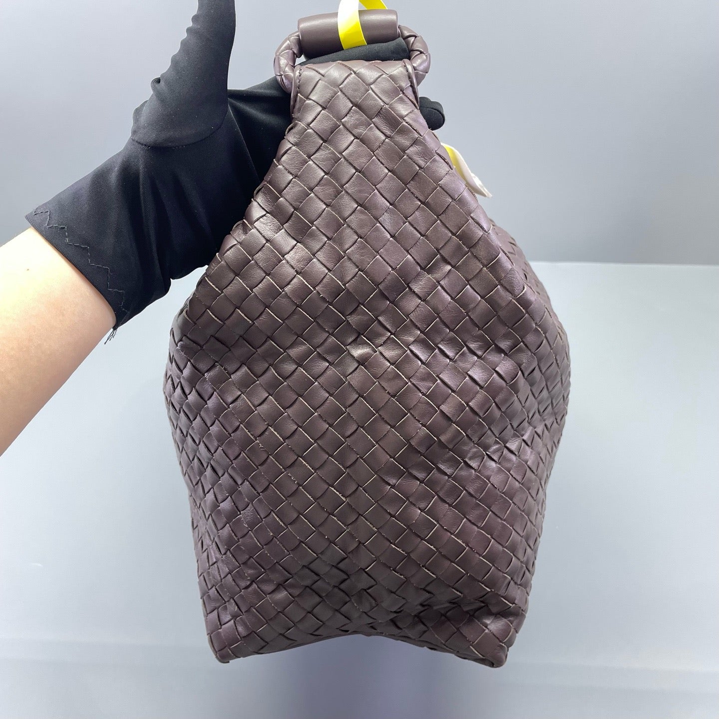 Bottega Veneta - Hobo Bag - Lambskin leather - Dark Brown - (Large)
