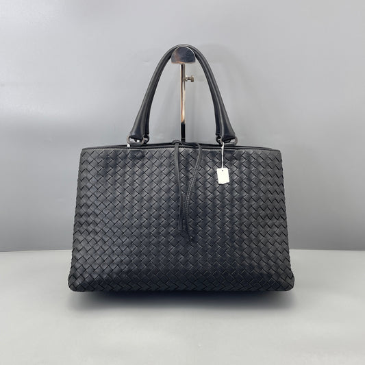 Bottega Veneta - Intrecciato Tote Bag - Nappa leather - Black - (medium)