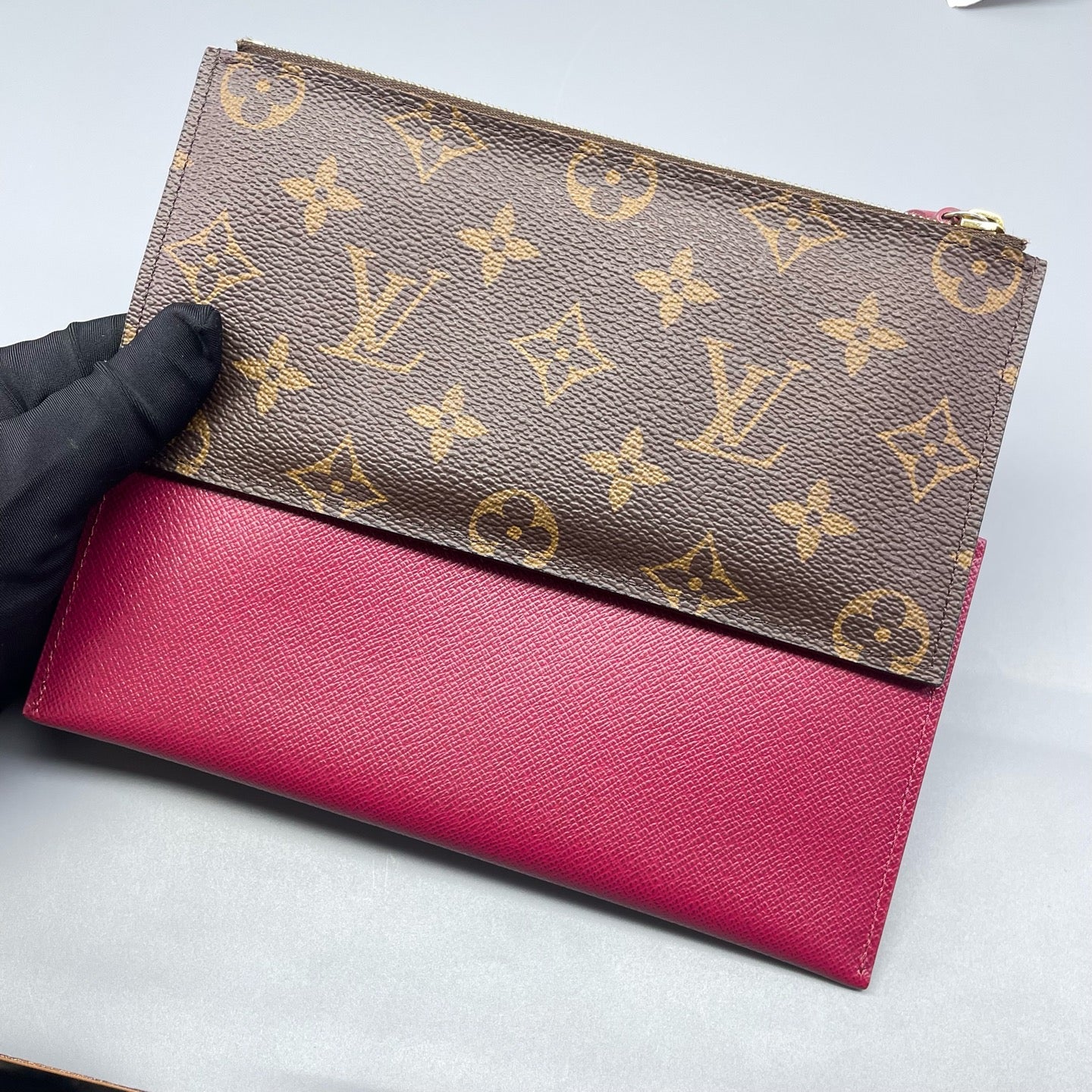 Louis Vuitton - Pochette Félicie - Monogram coated canvas - Brown - (mini)