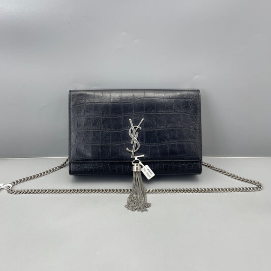 Saint Laurent - Kate Tassel Chain Bag - Leather - Black - (small)