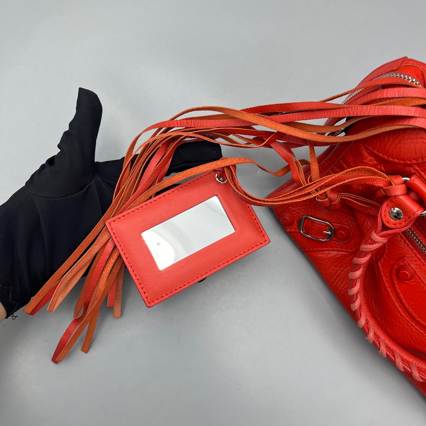 Balenciaga - City Mini - Lambskin leather - Orange - (mini)