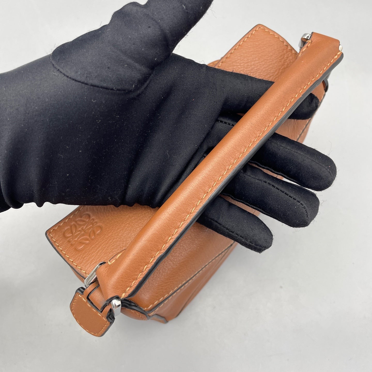 LOEWE - Puzzle Mini - Leather - Brown - (mini)