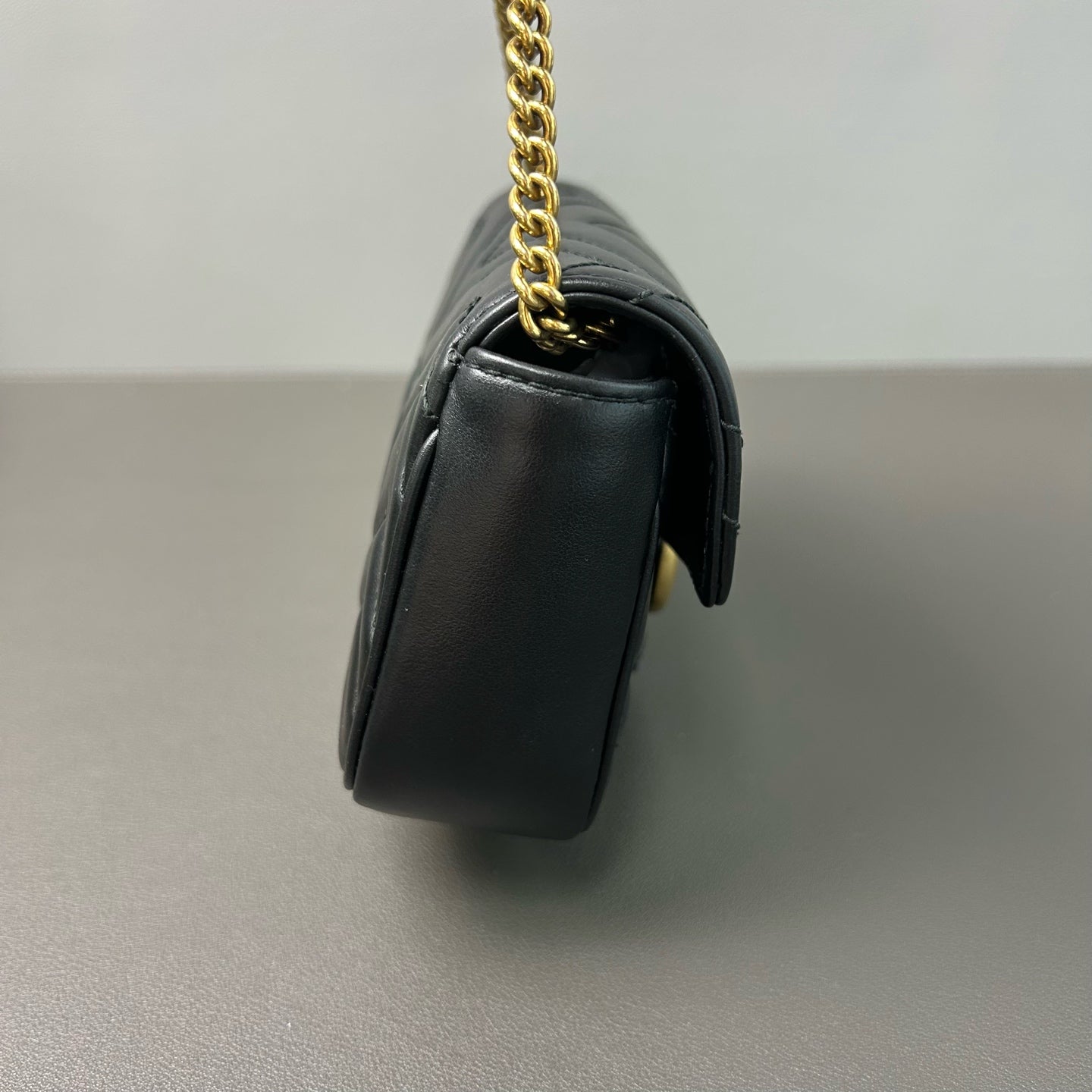 Gucci - GG Marmont - Leather - Black - (mini)