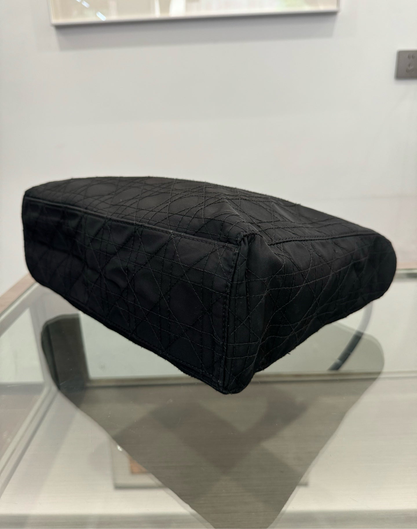 Dior - Lady Dior - Cloth - Black - (large)