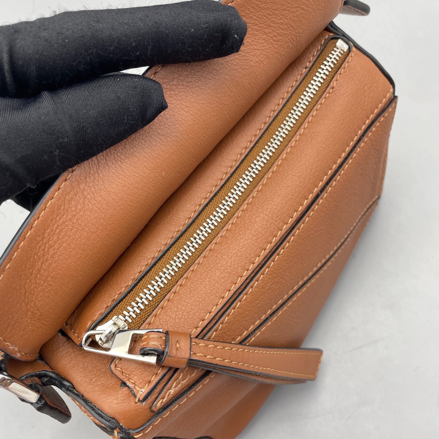 LOEWE - Puzzle Mini - Leather - Brown - (mini)