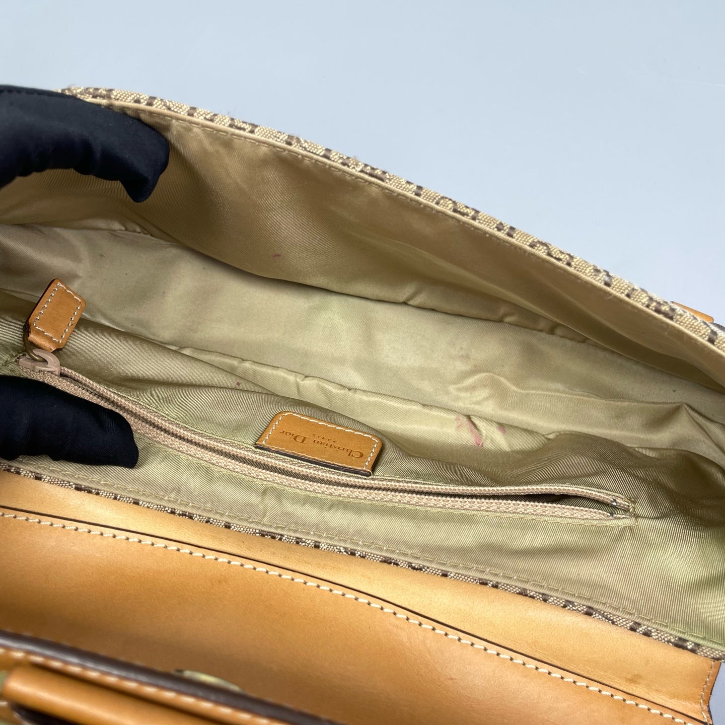 Dior - Dior Punk Oblique Shoulder Bag - Canvas and Leather - Multicolour - (small)