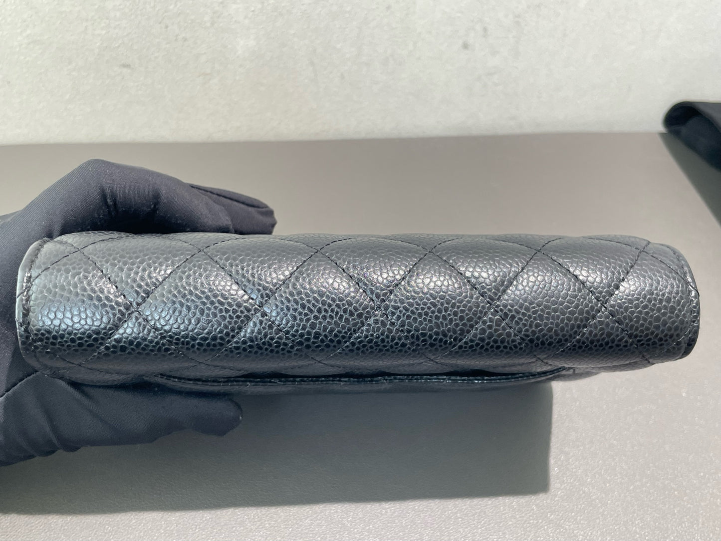 Chanel - Wallet on Chain (WOC) - Caviar leather - Black - (Mini)