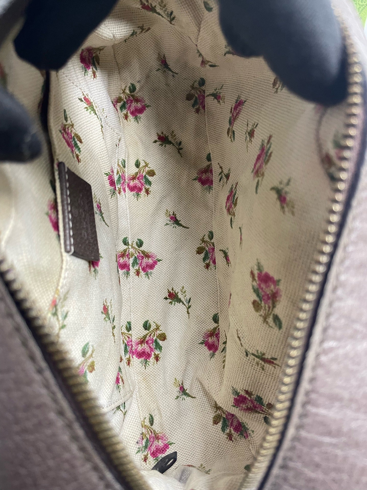 Gucci - Tiger Head Camera Bag - GG Supreme canvas with Leather trim - Brown - (Mini)