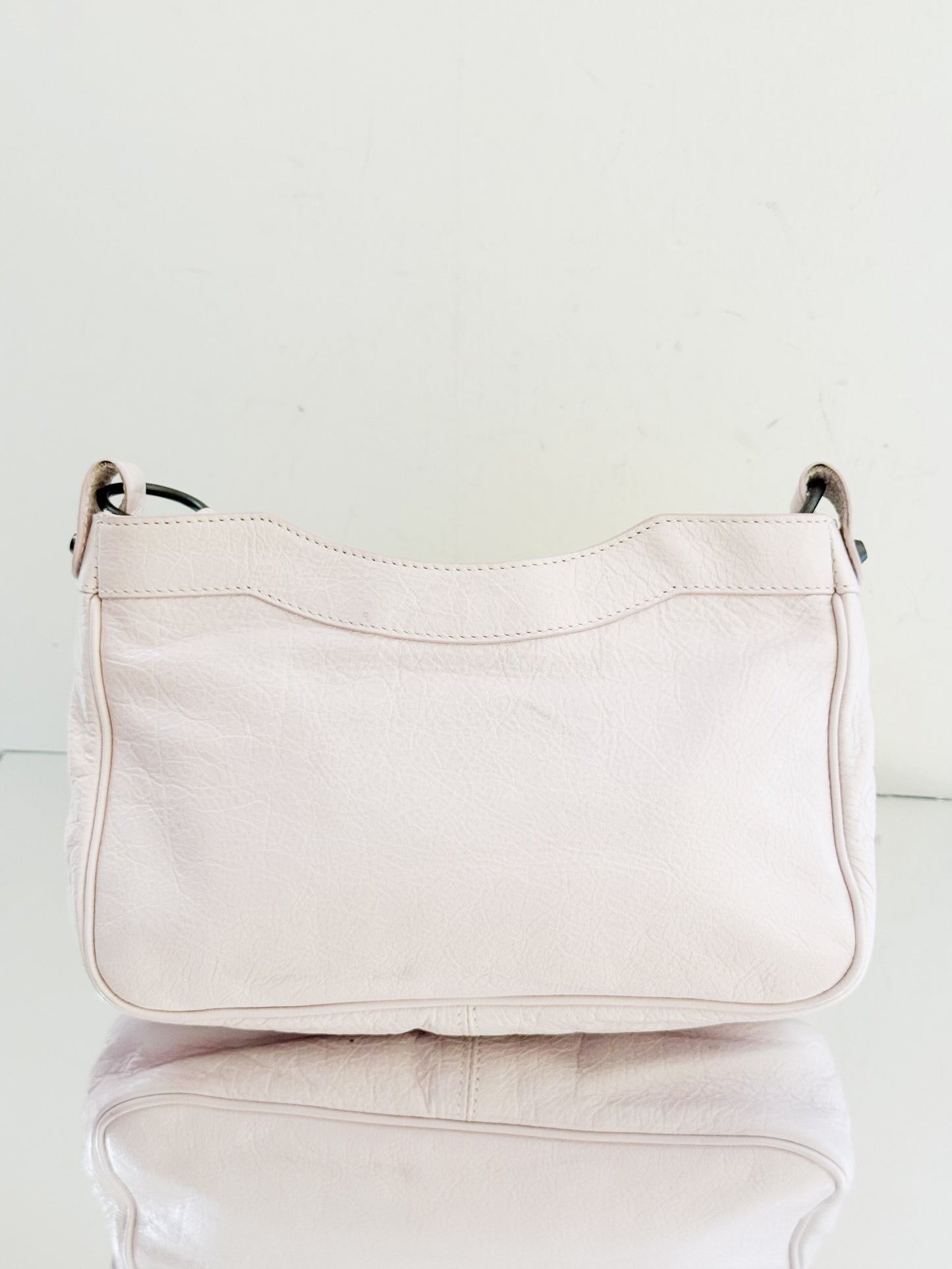 Balenciaga - First - Waxed leather - Pink - (small)