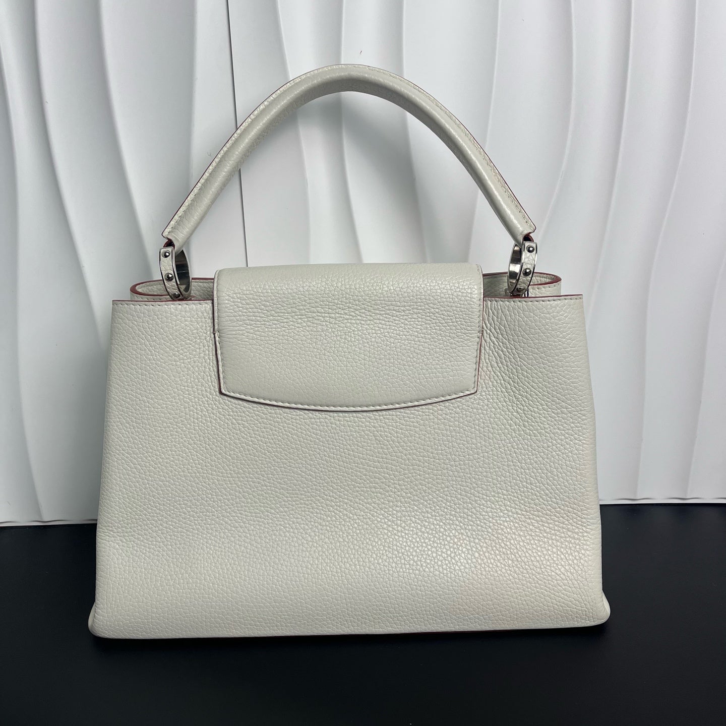 Louis Vuitton - Capucines Large - Leather - White - (Large)