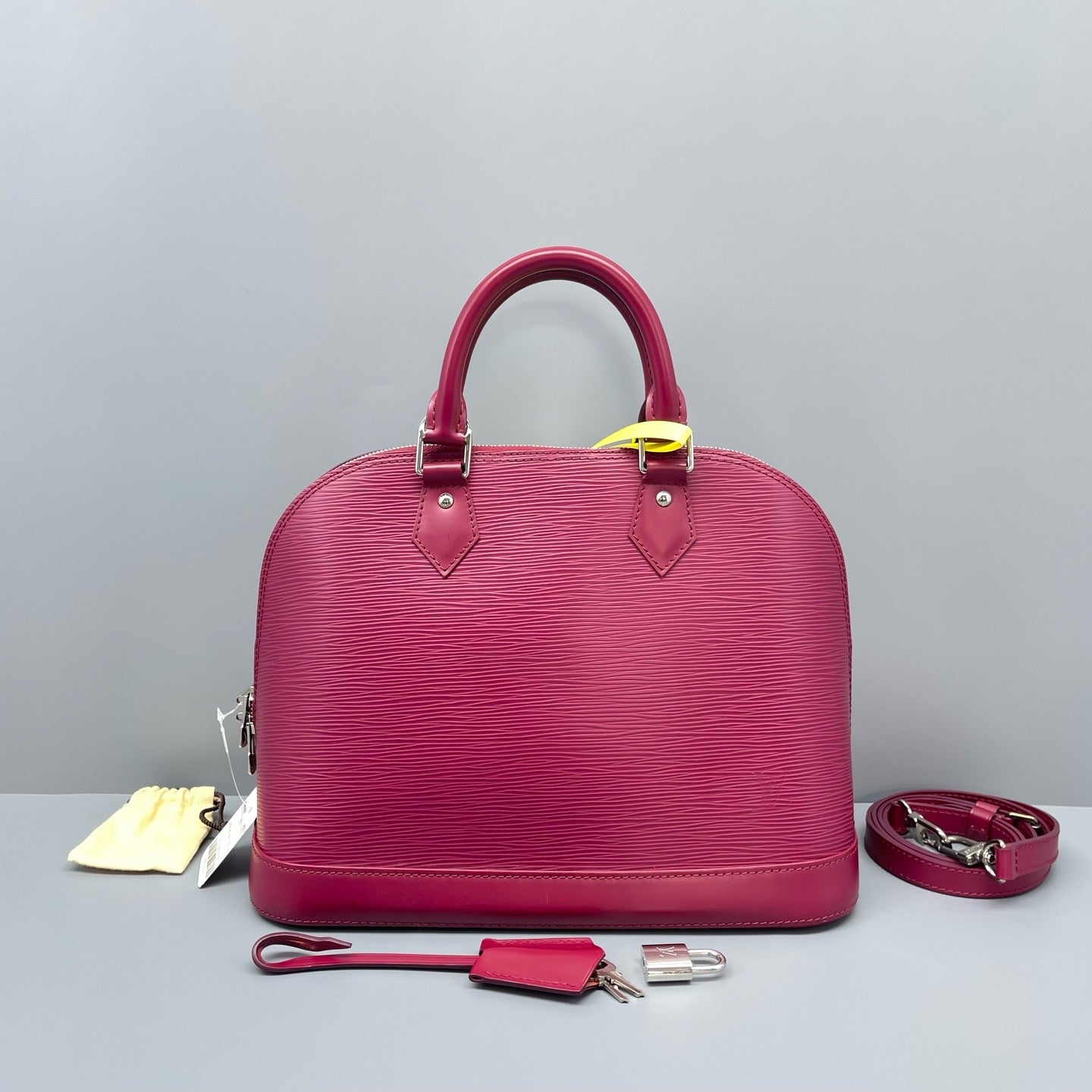 Louis Vuitton - Alma PM - Epi leather - Burgundy - (medium)