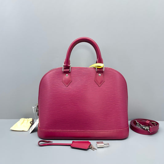 Louis Vuitton - Alma PM - Epi leather - Burgundy - (medium)