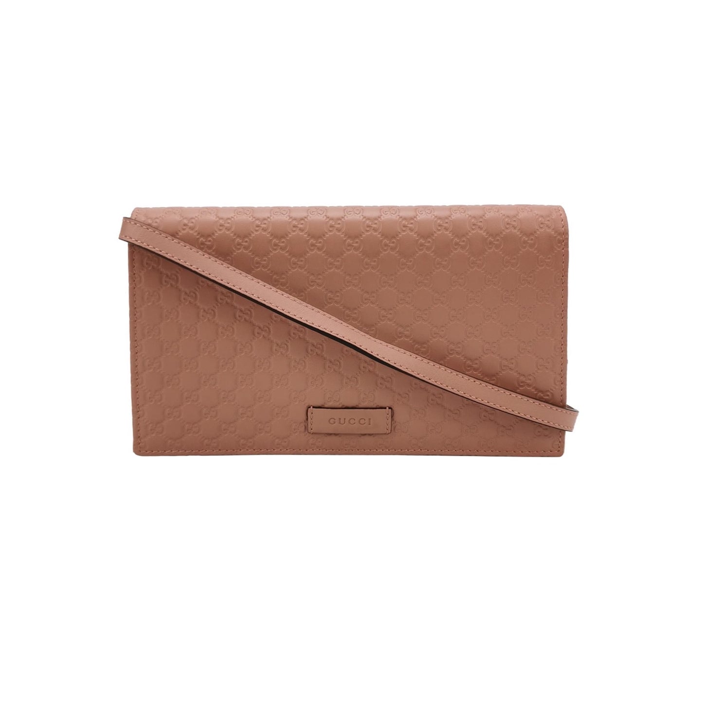 Gucci - Microguccissima Wallet on Chain (WOC) - Leather - Pink - (mini)