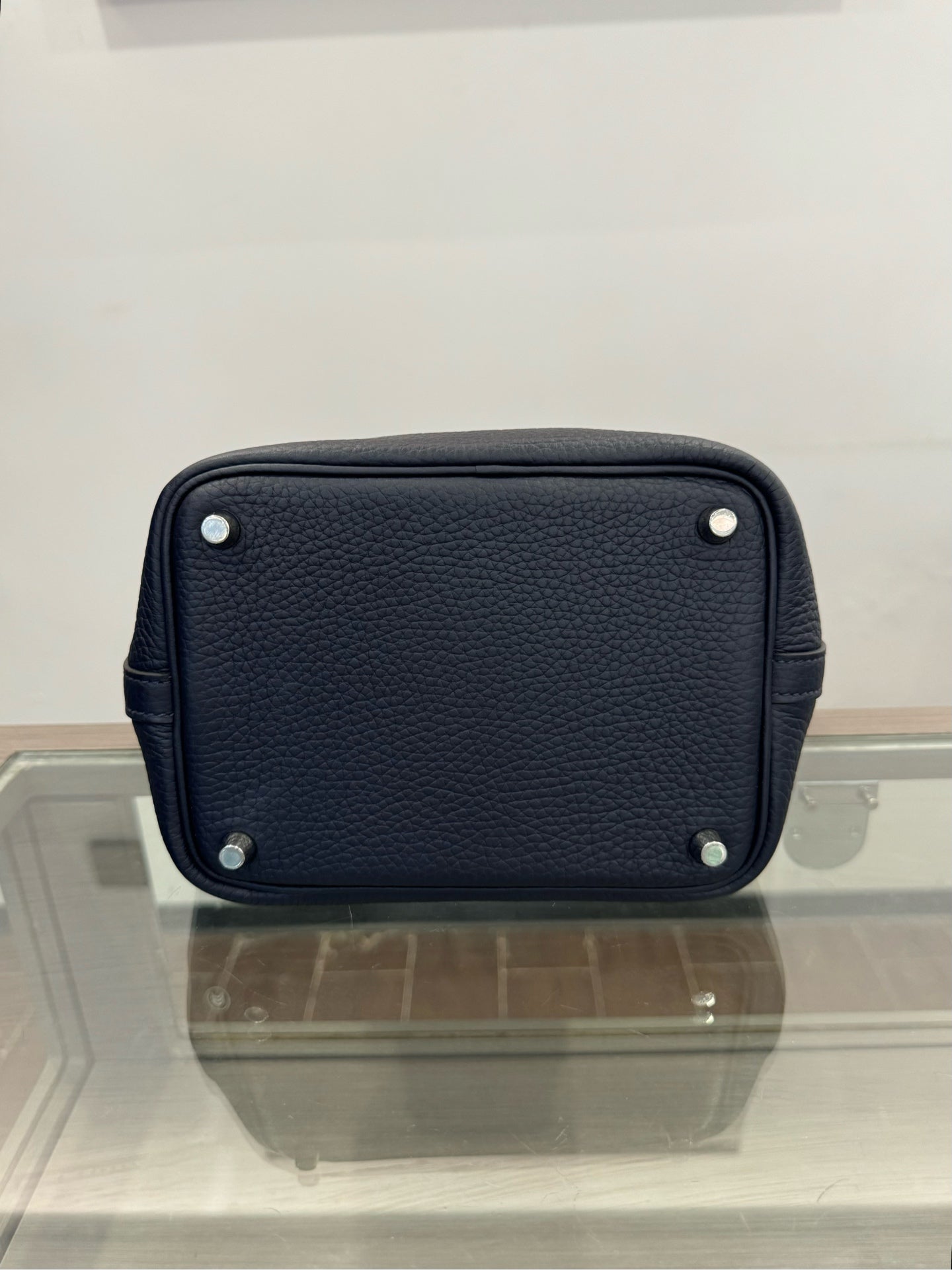 Hermès - Picotin Lock 18 - Leather - Navy - (Mini)