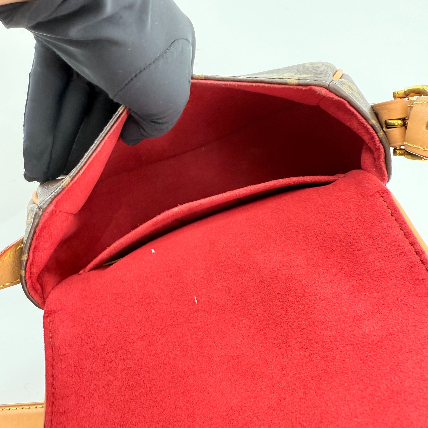 Louis Vuitton - Monogram Half Moon Bag (PL2230) - Monogram coated canvas with Vachetta leather trim - Brown - (mini)